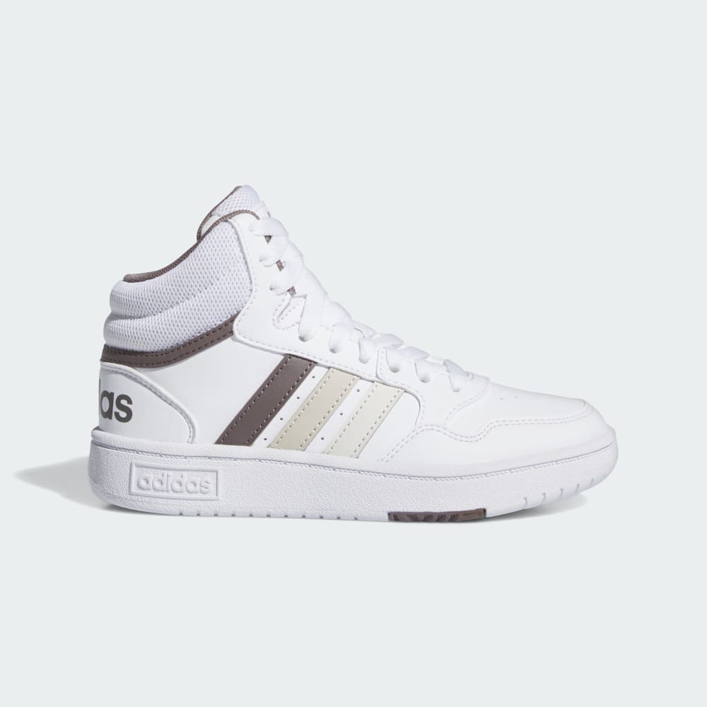 

Кроссовки Adidas Hoops Mid Shoes, цвет Cloud White/Orbit Grey/Putty Grey