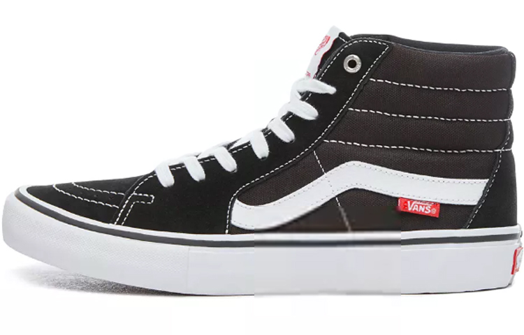 

Кроссовки Vans Sk8-Hi Pro Black White, Серый, Кроссовки Vans Sk8-Hi Pro Black White