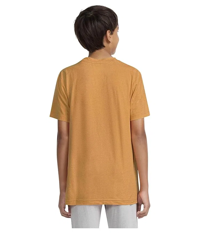 Футболка с влагоотводящей технологией H20-Dri Sunset Knit Tee Hurley Kids, Orange Cream Heather — фото 3