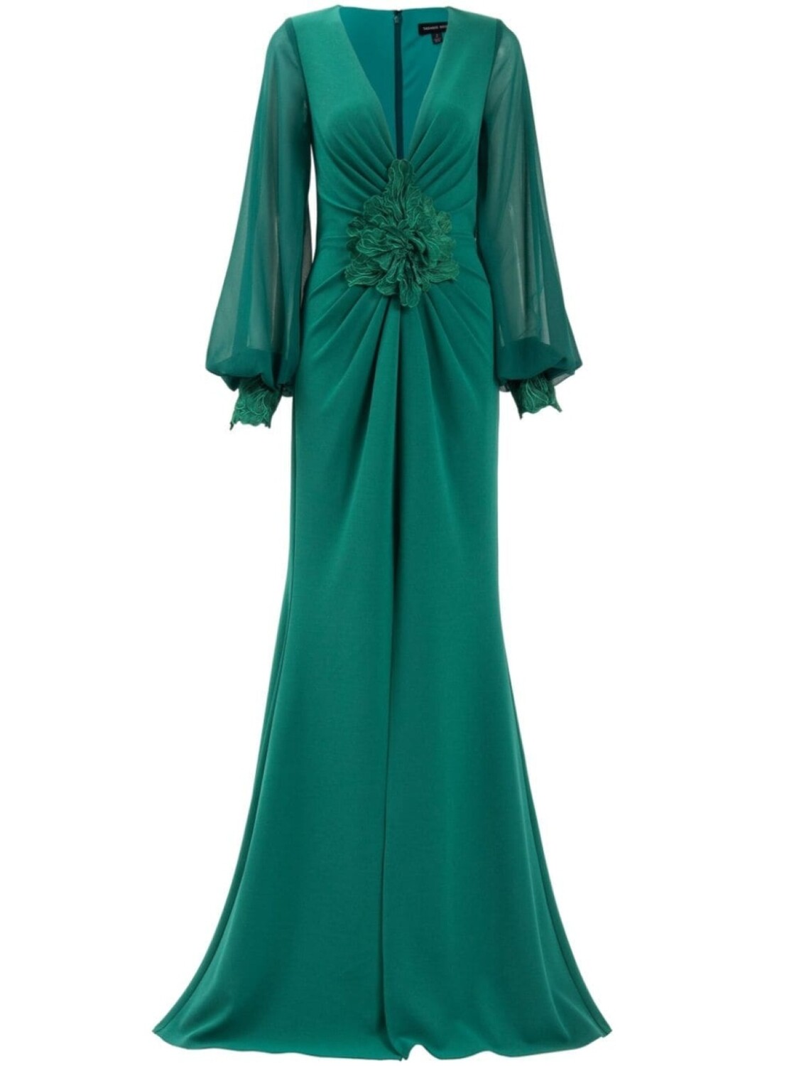 

Платье с драпировкой Tadashi Shoji, зеленый