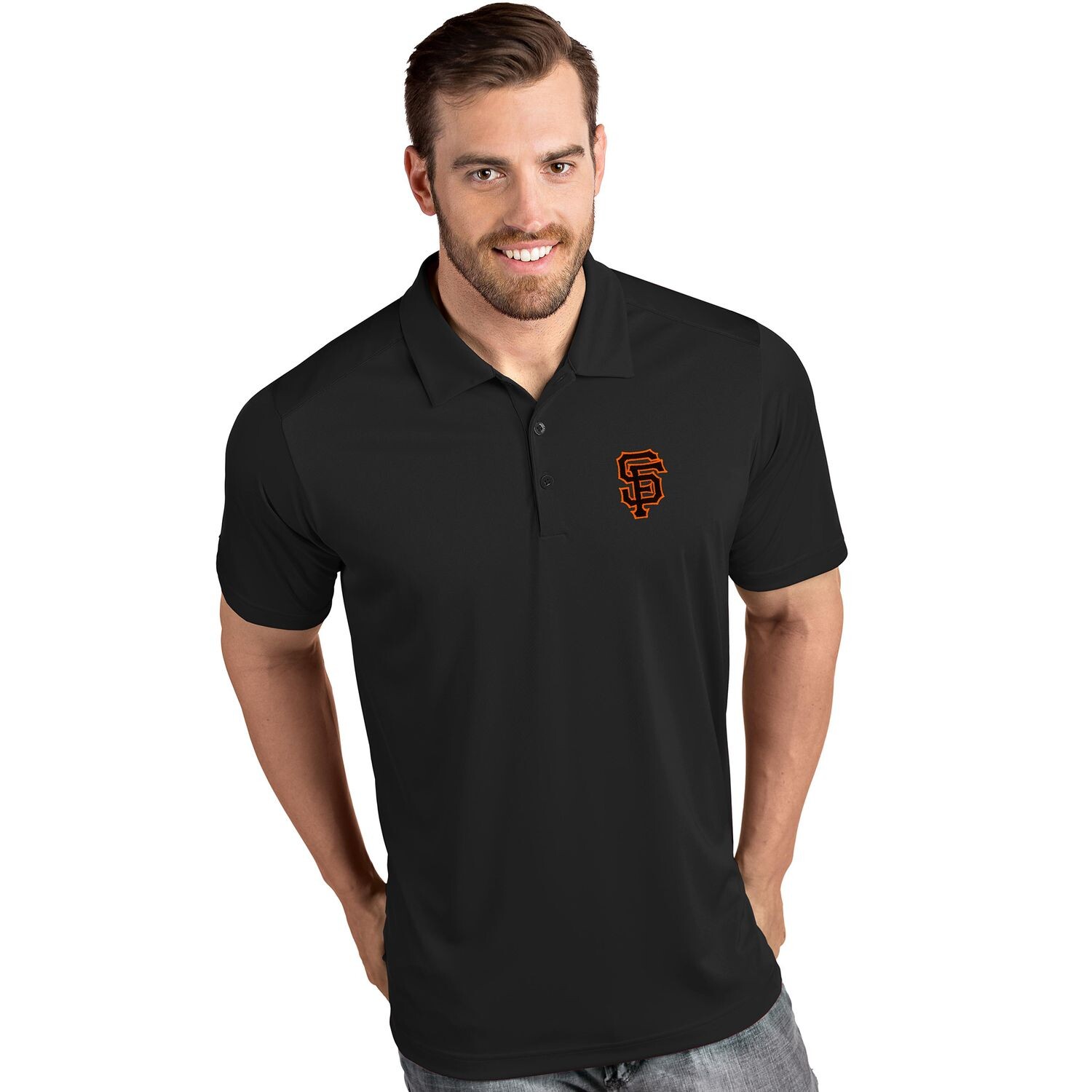 

Мужское поло San Francisco Giants Tribute Antigua