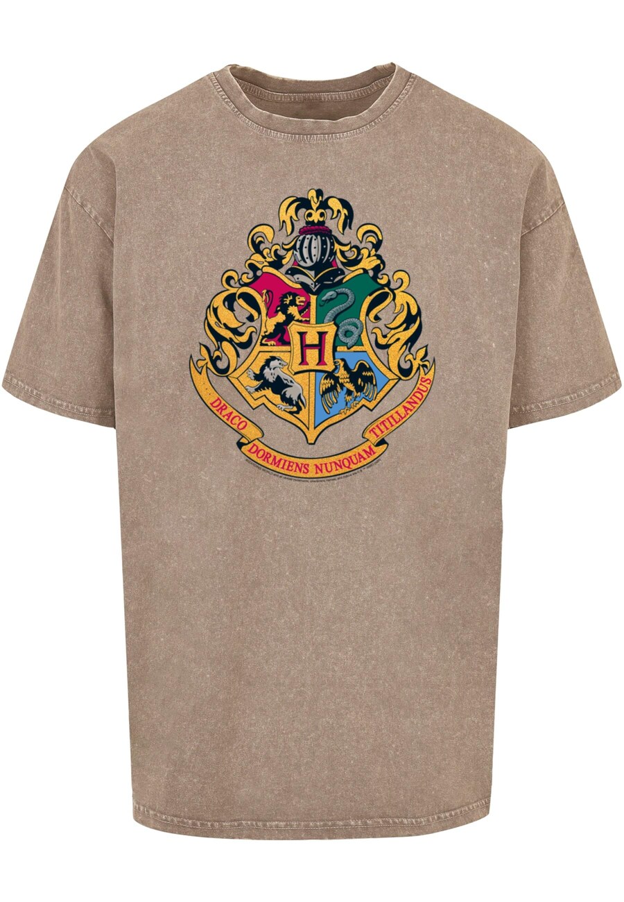 

Футболка ABSOLUTE CULT Harry Potter - Hogwarts Crest Gold, светло-коричневый