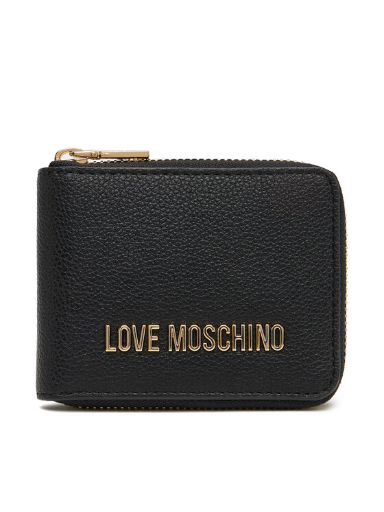 

Маленький женский кошелек JC5639PP1NLD0000 Love Moschino, чёрный
