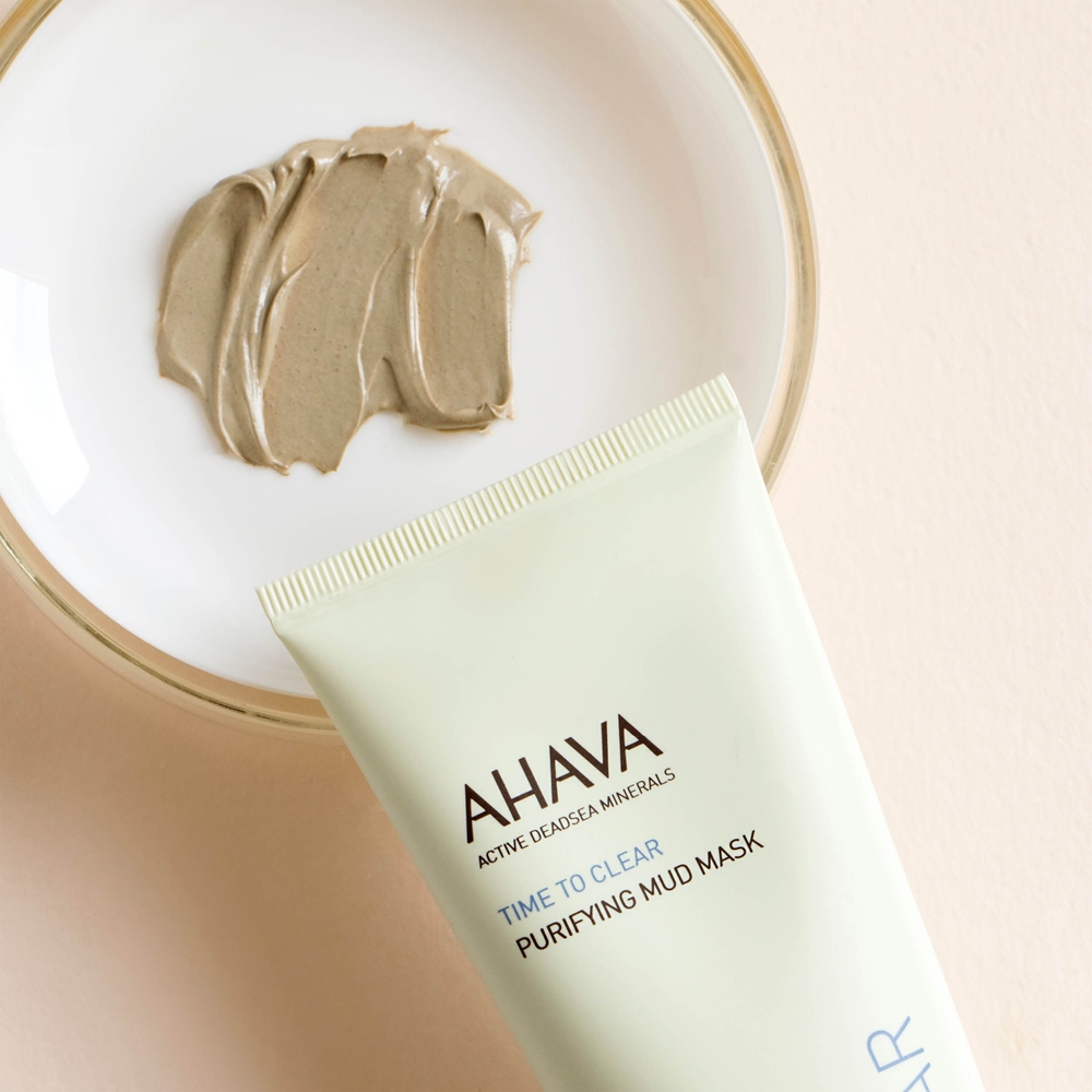 Маска для лица Ahava — Время для очищающей грязевой маски, 100 мл — фото 4