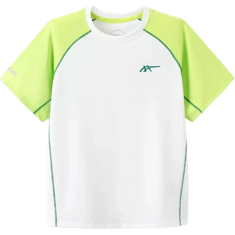 Футболка с круглым вырезом для школьников ASICS, 4017 Green