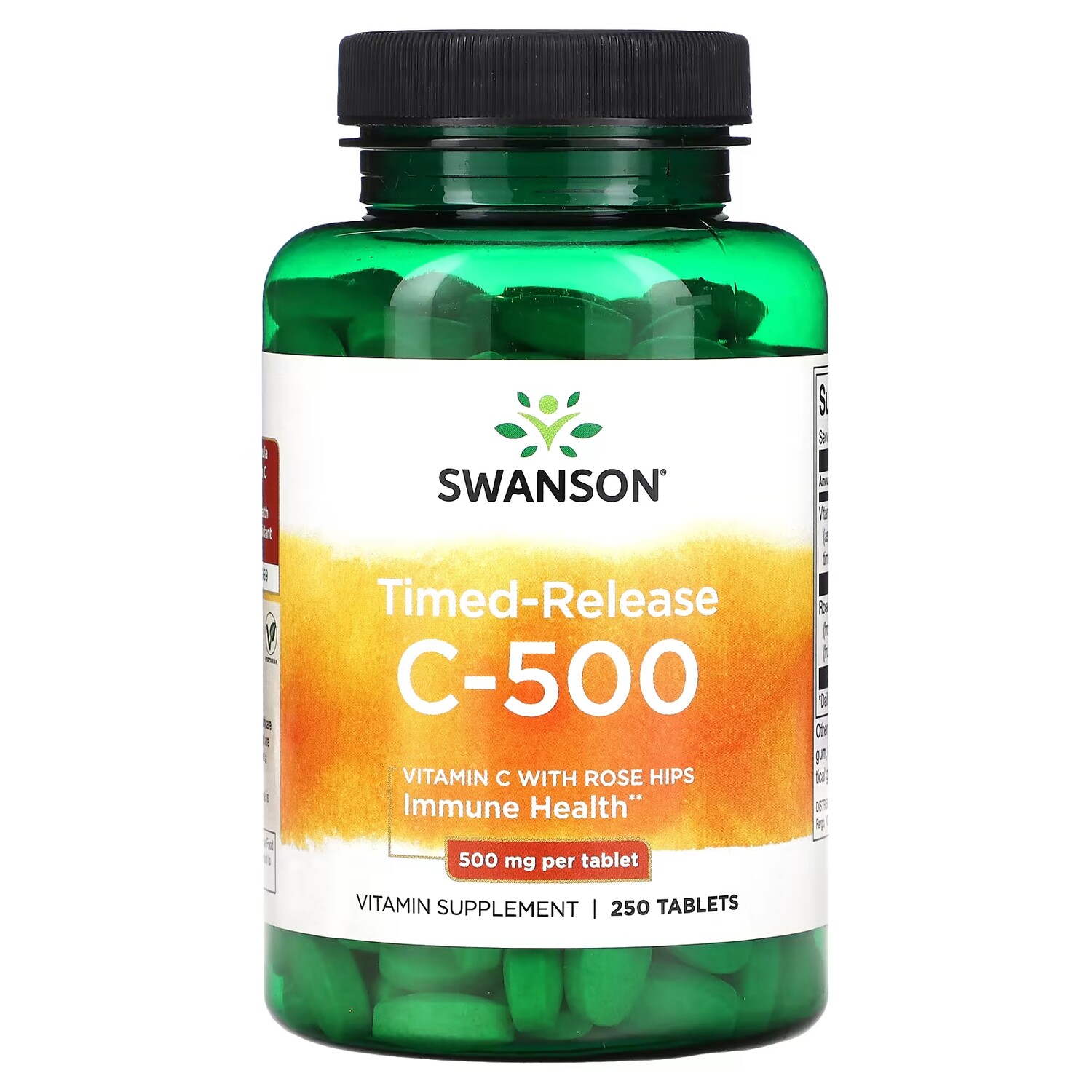 

Добавка Swanson Timed Release C-500 500 мг, 250 таблеток