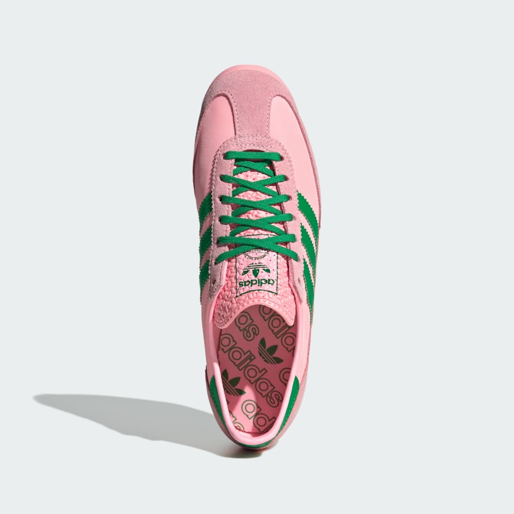 Кроссовки Adidas SL 72 OG Shoes, цвет Glow Pink/Green/Core Black — фото 2