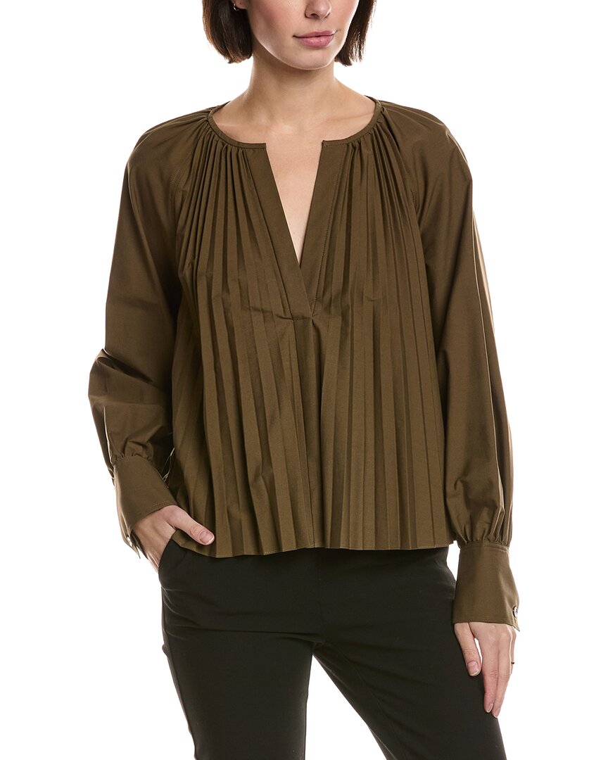 

Рубашка Proenza Schouler Monica Top Proenza Schouler, коричневый