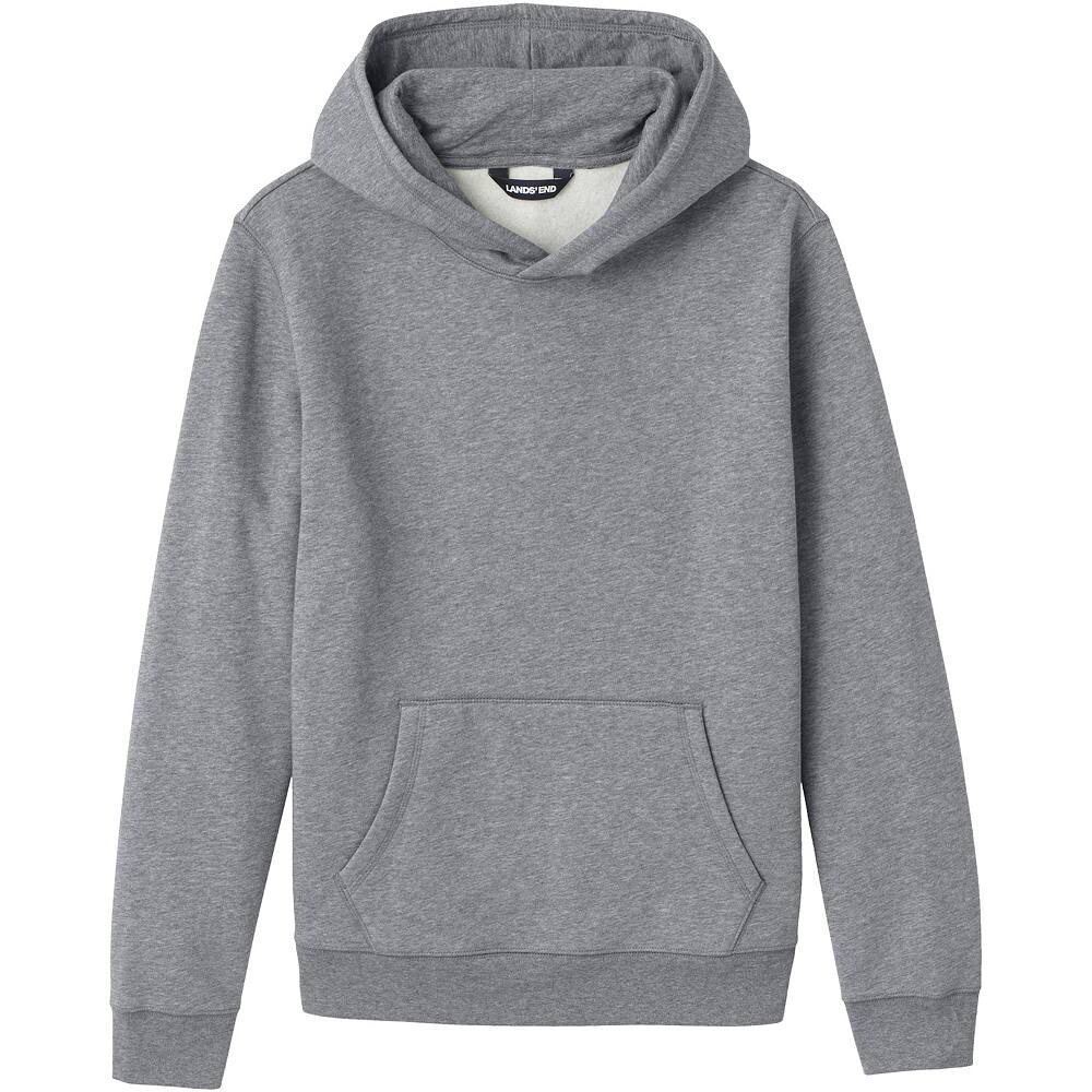 

Толстовка с капюшоном и пуловером для взрослых Lands' End School Uniform, цвет Pewter Heather
