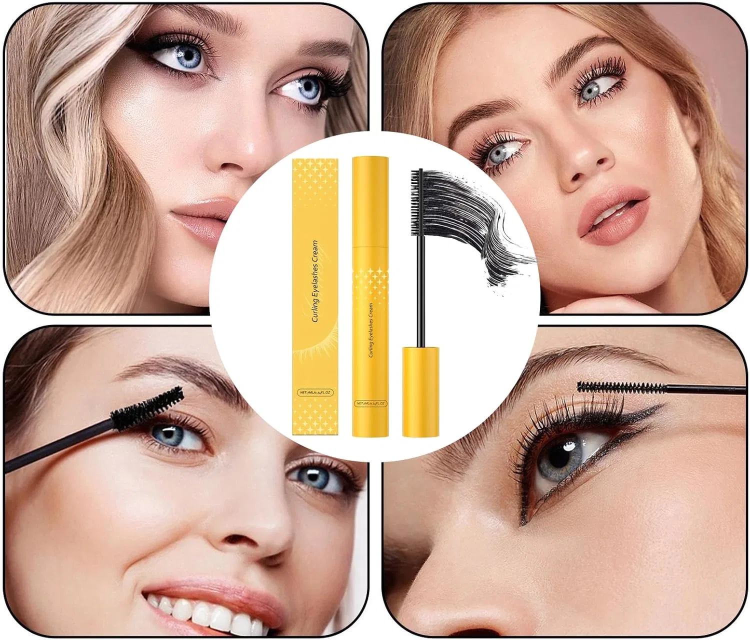 Тушь для ресниц Smearproof Mascara, 15 г, объемная, удлиняющая, водостойкая — фото 4