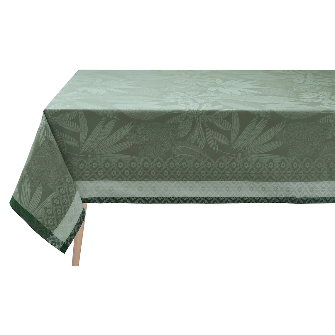 

Хлопковая скатерть Nature Sauvage Le Jacquard Français, крокодил