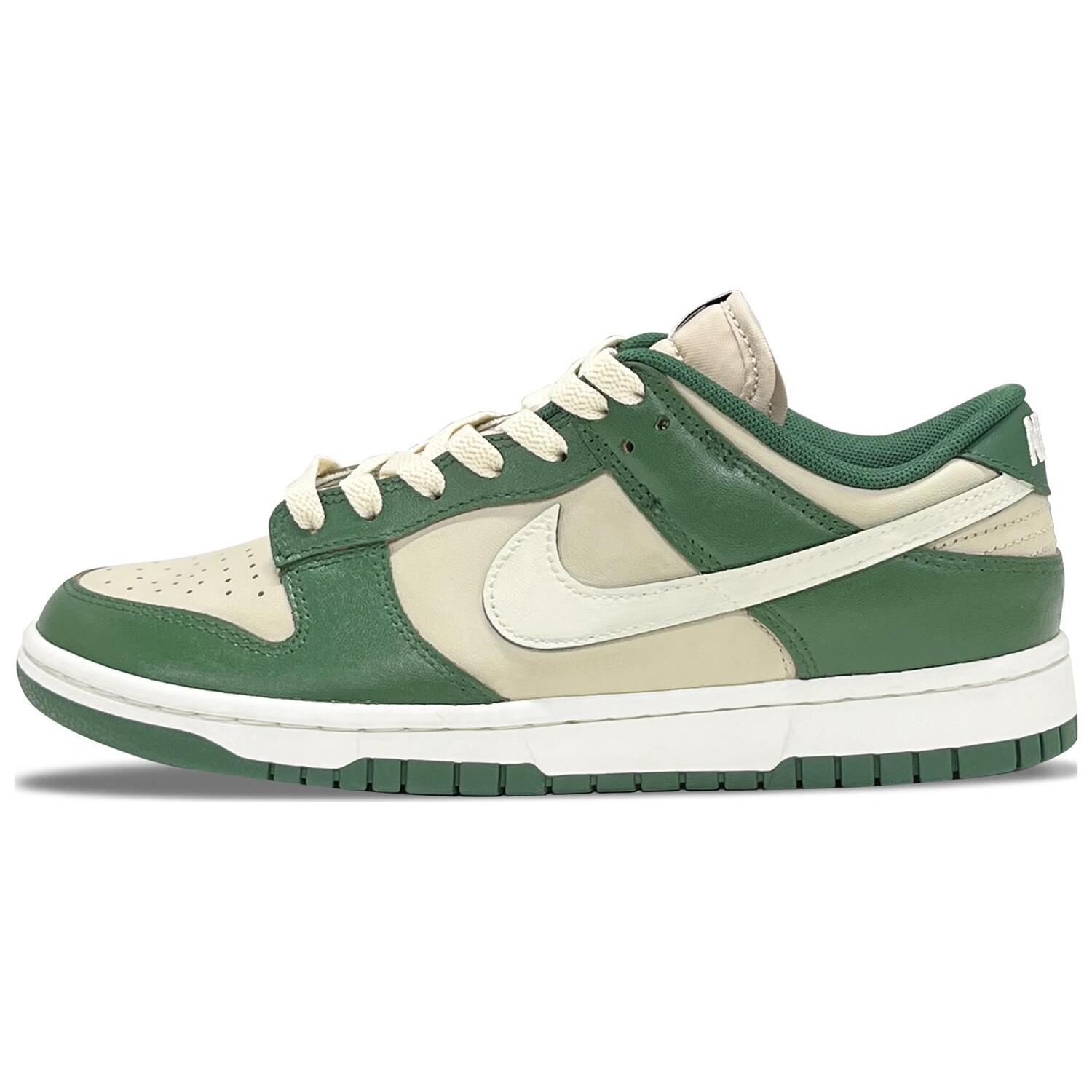 

Кроссовки Nike Dunk Skateboard Shoes Unisex Low-Top Beige Green