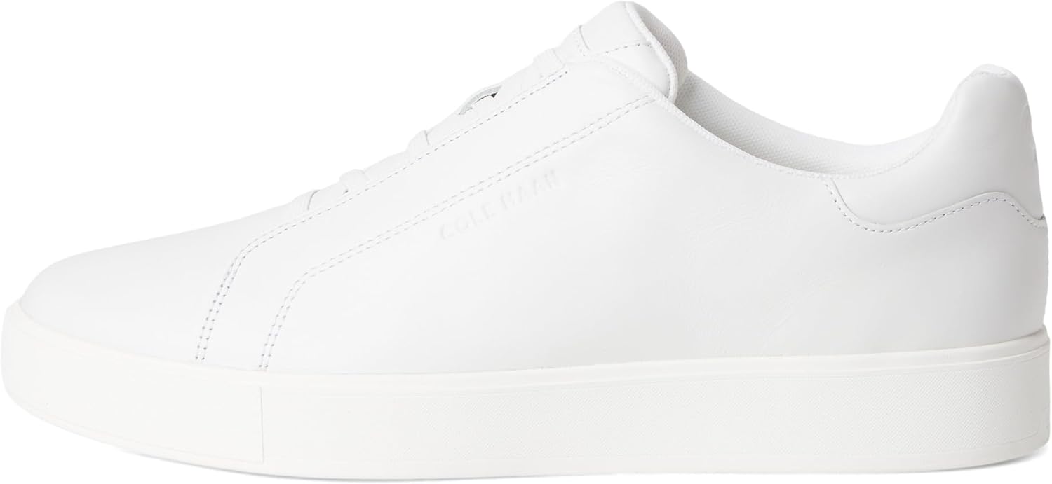 Мужские слипоны Cole Haan Grandpro Luxe, Optic White/Optic White — фото 4