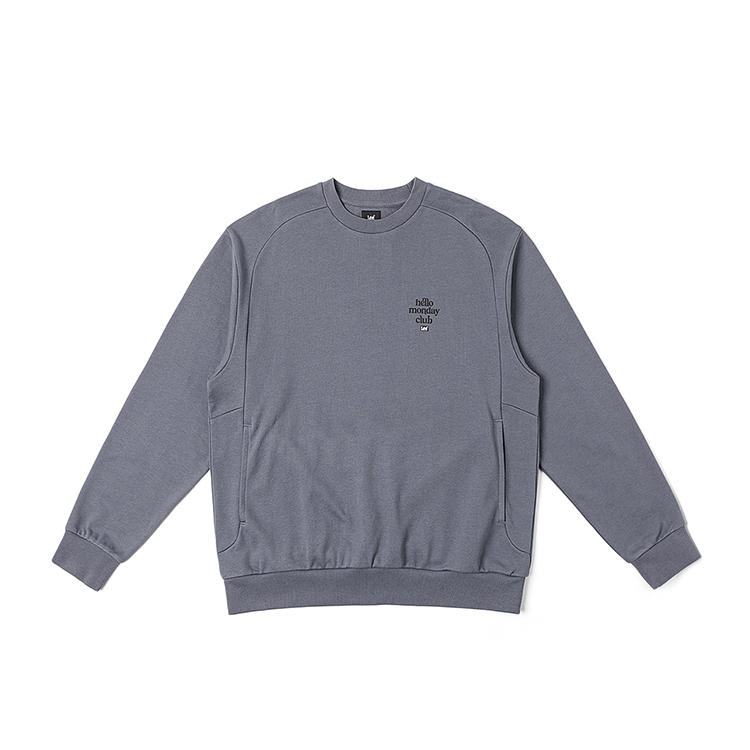 

Lee Свитшот мужской стальной серый Iron Gray