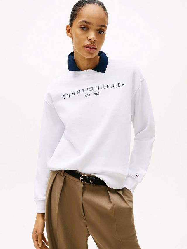 

Свитшот Modern Logo Tommy Hilfiger, White