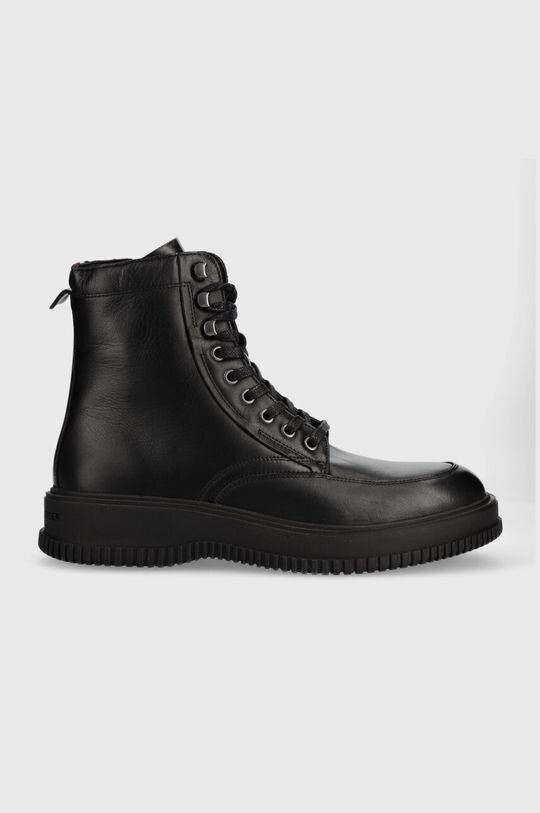 

Кожаные туфли TH EVERYDAY CLASS TERMO LTH BOOT Tommy Hilfiger, черный