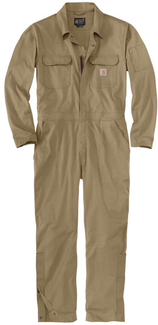 

Брюки Carhartt Rugged Flex Canvas Overall, хаки