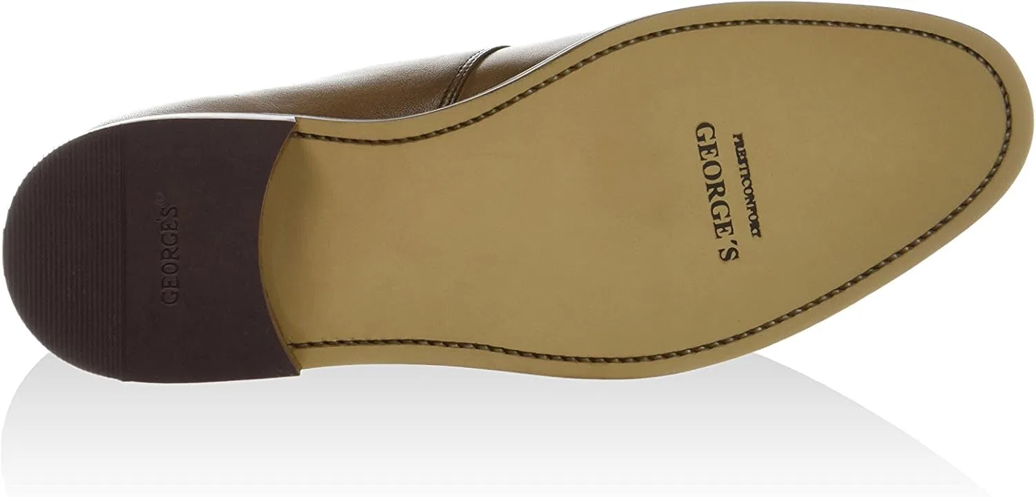 Мужские туфли-монки GEORGES Derby/Blucher Hebilla (Monk Strap), Taupe — фото 4
