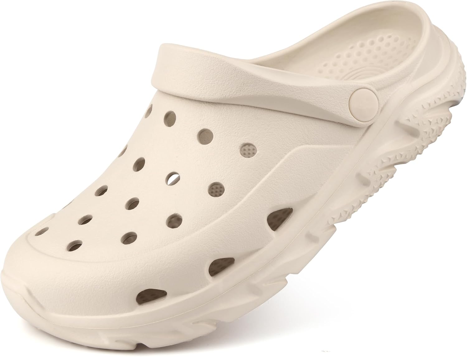 

Сандалии DESBAFE для женщин и мужчинудобные шлепанцы для душаЛетние тапочки для пляжа и бассейнаС поддержкой свода стопыБыстросохнущая обувь для воды, бежевый