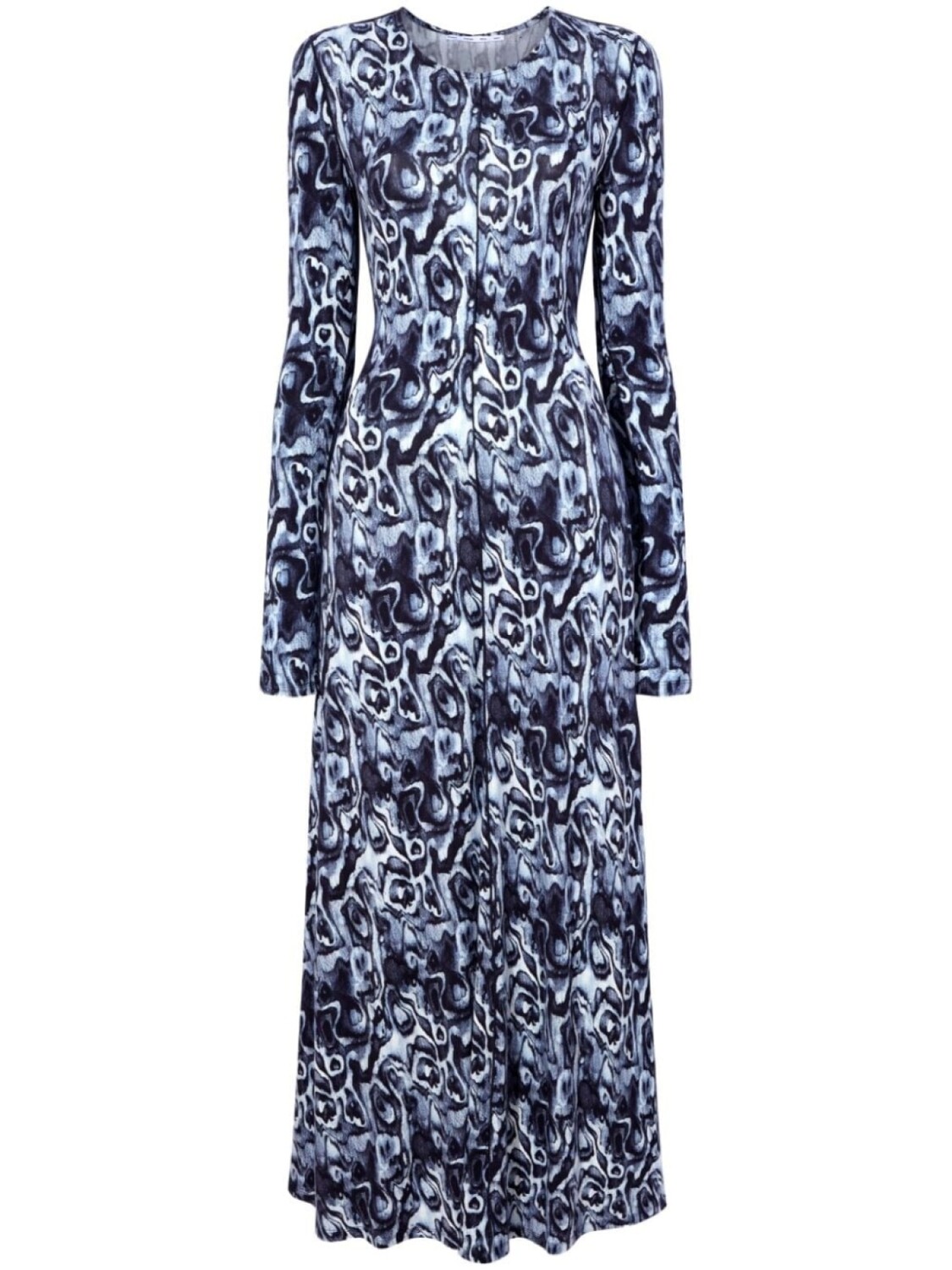 

Proenza Schouler White Label платье из атласа, синий