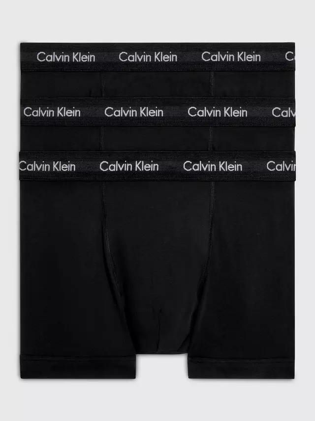 

Трусы Calvin Klein Regular Cotton Stretch 3 шт, черный