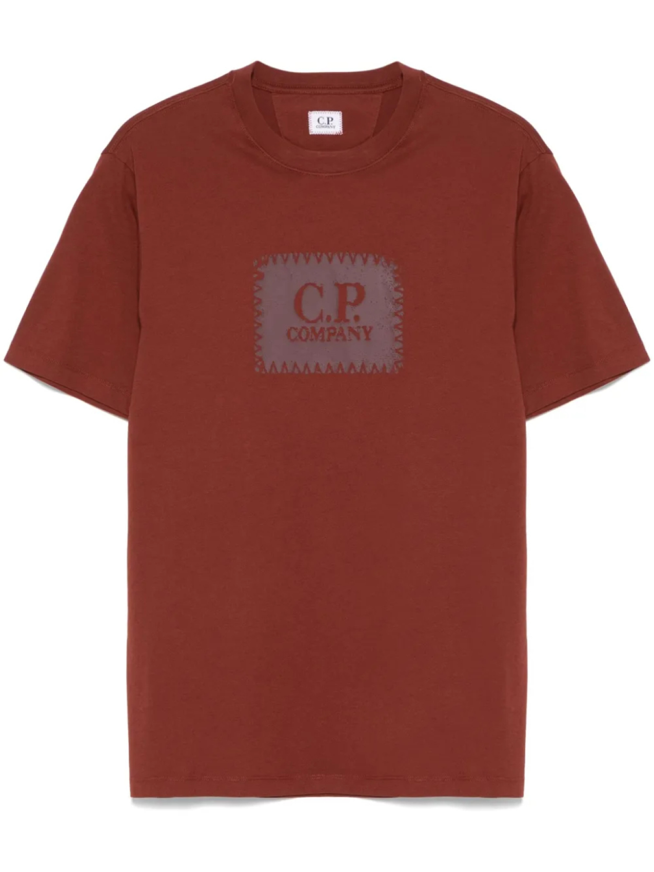 

Футболка с короткими рукавами C.P. Company, коричневый