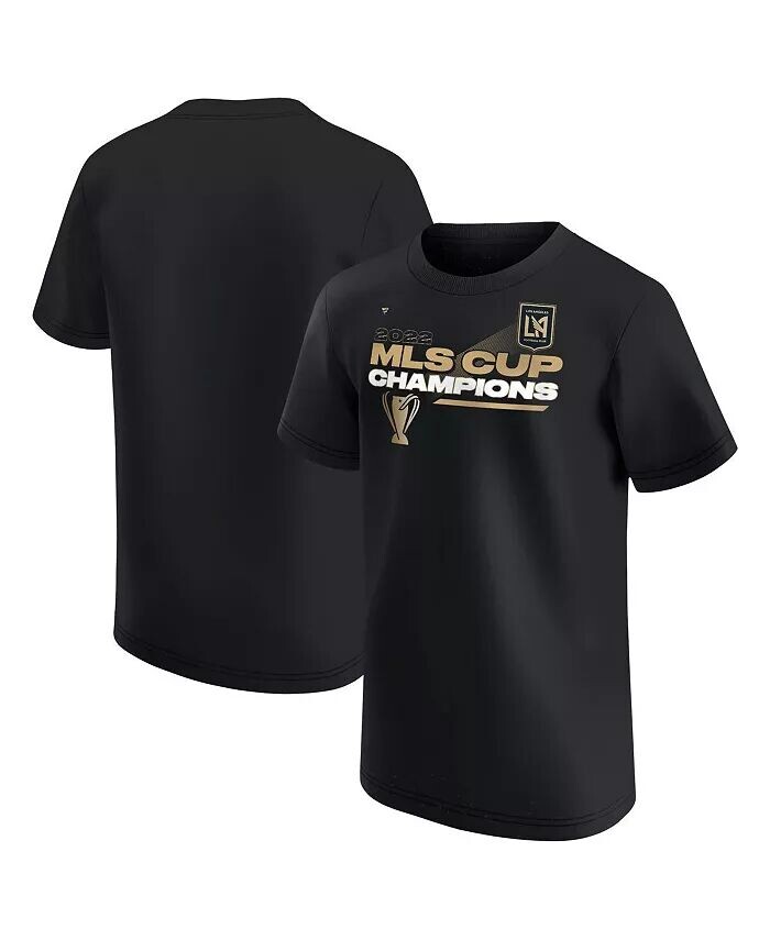 

Черная футболка Big Boys LAFC 2022 MLS Cup Champions в раздевалке Fanatics