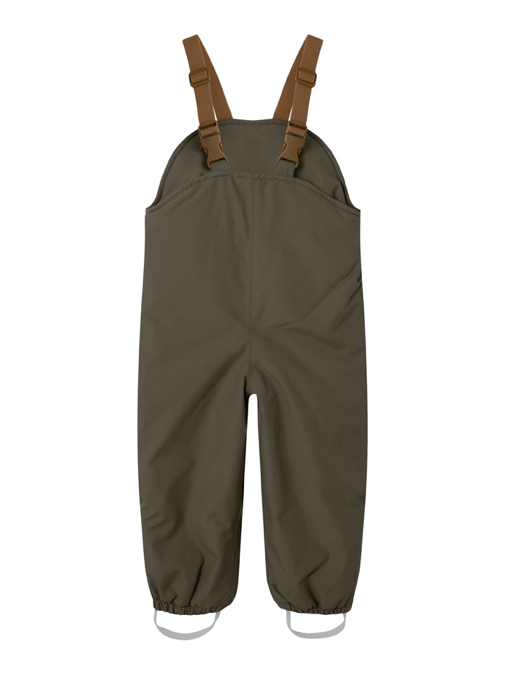 

Lil Atelier Непромокаемые брюки цвета хаки