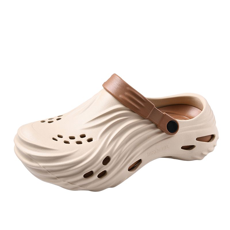 

XIMO BULL Клоги унисекс бежево-коричневые, цвет Beige Brown