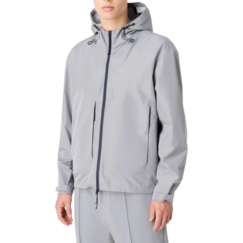 EMPORIO ARMANI Путешественник куртка, Lime Gray — фото 4