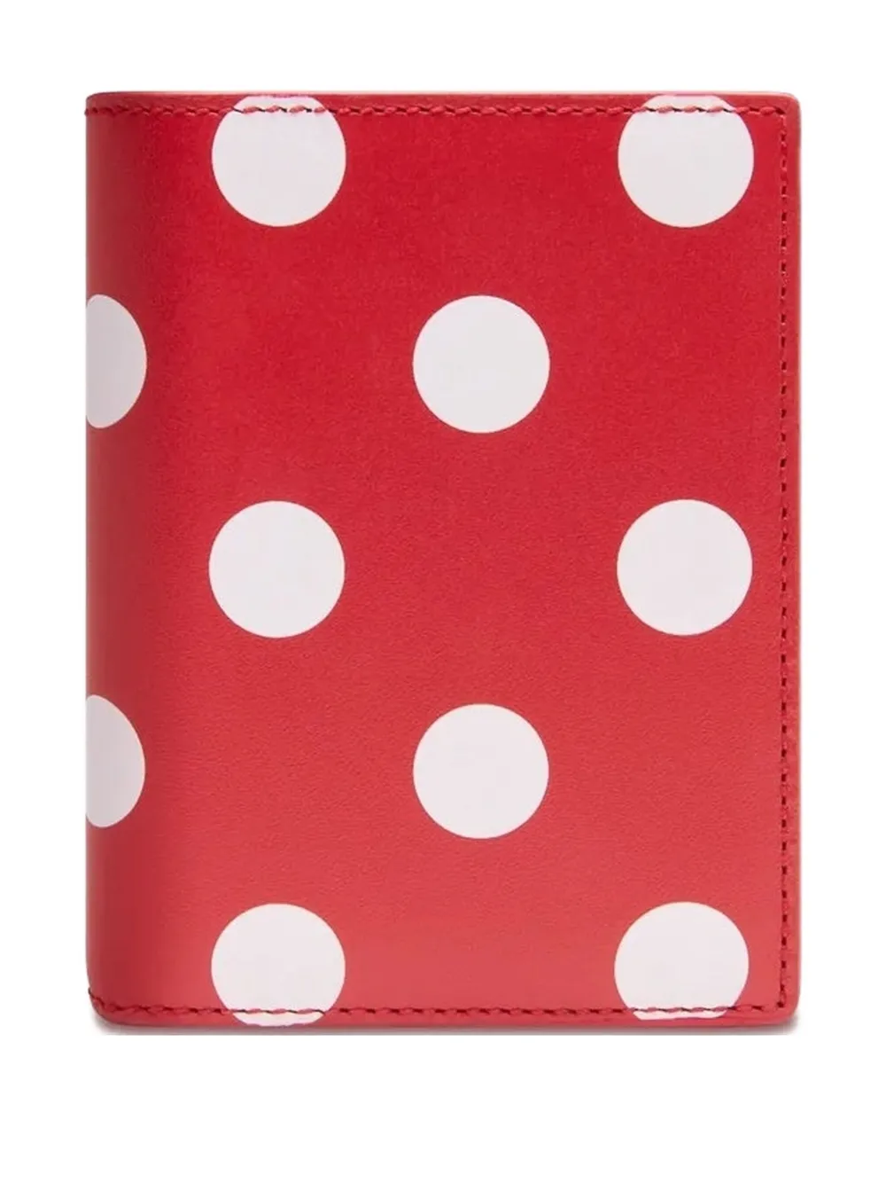 

Кошелек в горошек Comme Des Garçons Wallet, красный
