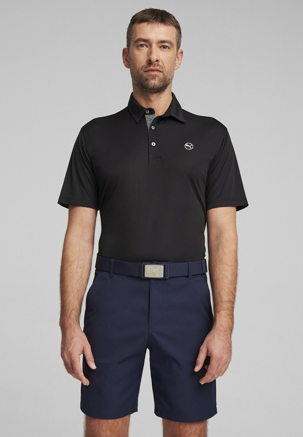 

Поло Pure Solid Puma Golf, черный