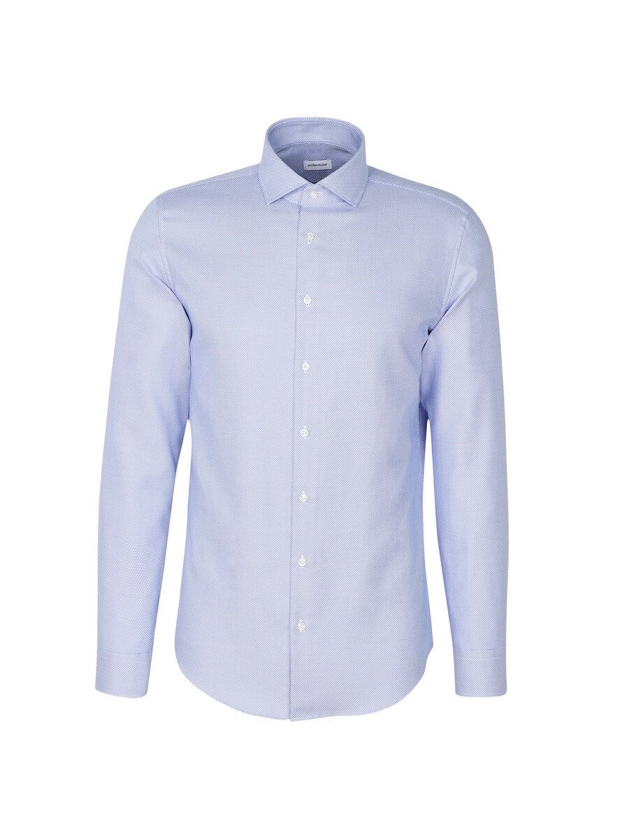 

Рубашка делового покроя Regular Fit SEIDENSTICKER Schwarze Rose, светло-голубой