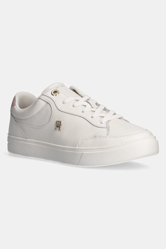 Кожаные кроссовки Essential Chic Court Sneaker Tommy Hilfiger, бежевый