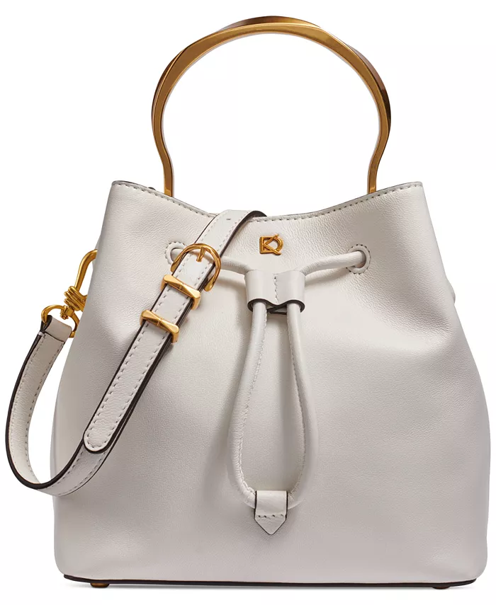 

Сумка Lawrence Top Handle Bucket Donna Karan New York, белый