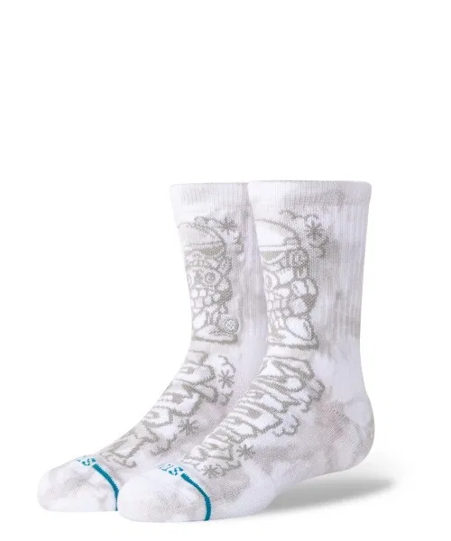 Носки детские STANCE DJ TROOPER KIDS CREW, белый