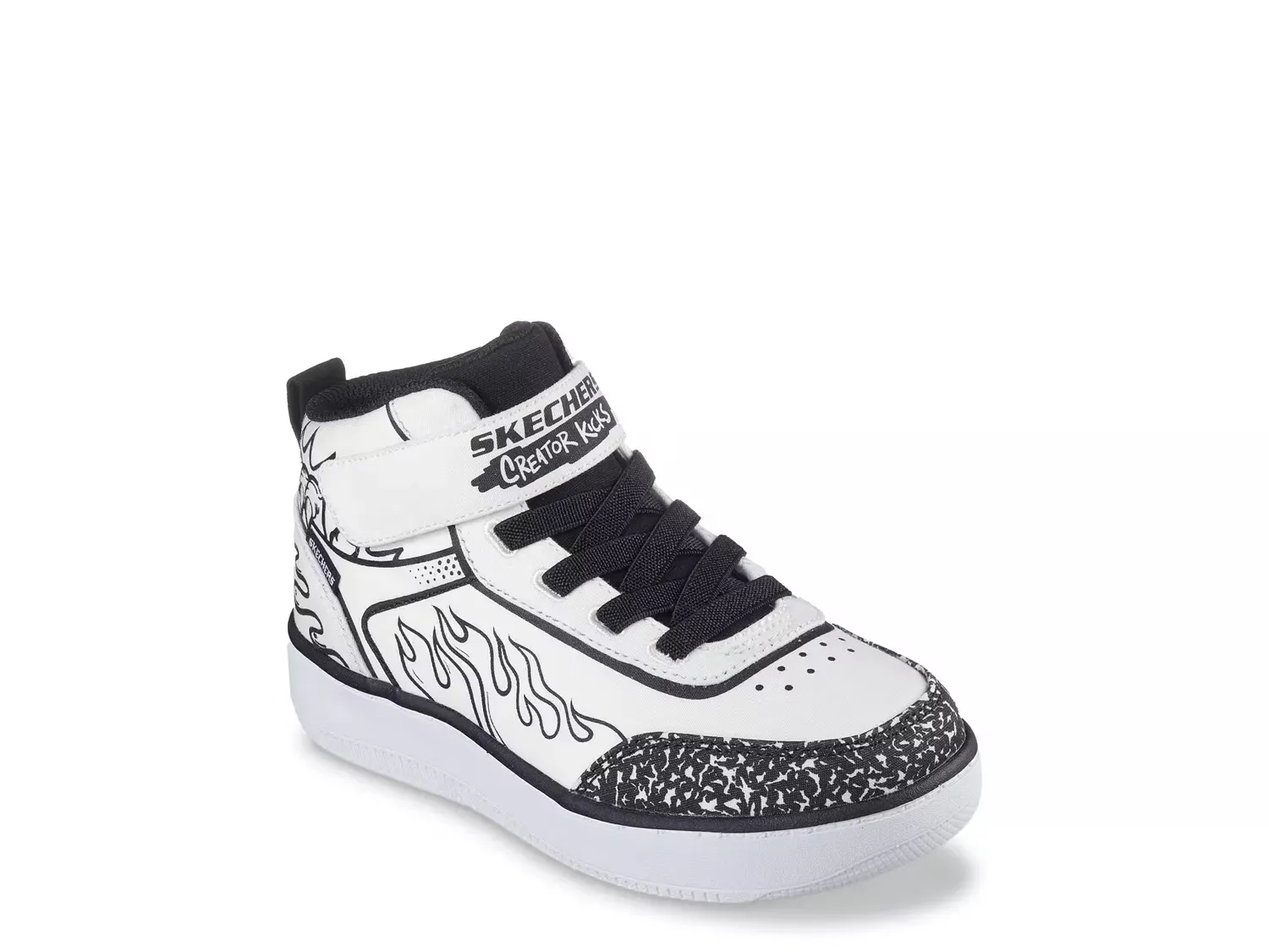 

Спортивные кроссовки High-Top - детские Skechers, White/Black