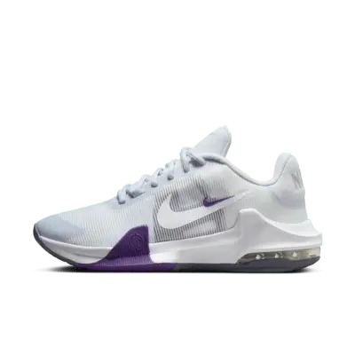 

Кроссовки Nike Air Max Impact 4, цвет Football Grey/Barely Grape/Platinum Violet/White