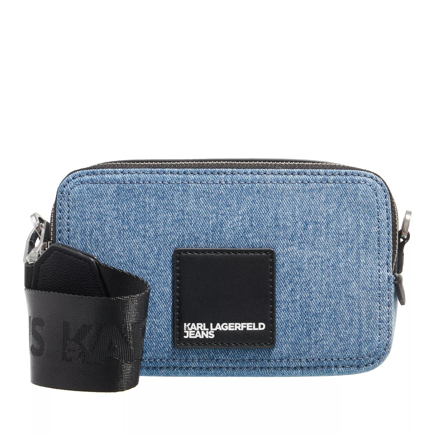 

Фотосумка box logo (джинс) яркий мрамор Karl Lagerfeld Jeans, синий