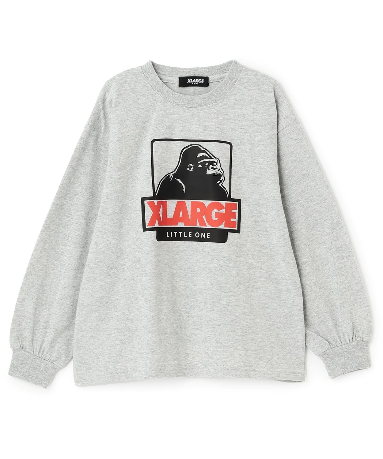 Футболка с длинным рукавом OG XLARGE KIDS, Top Gray — фото 4