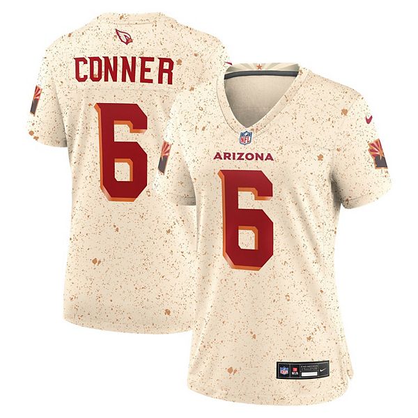 Женская игровая футболка Arizona Cardinals 2025 Rivalries Collection Джеймса Коннера Natural Nike