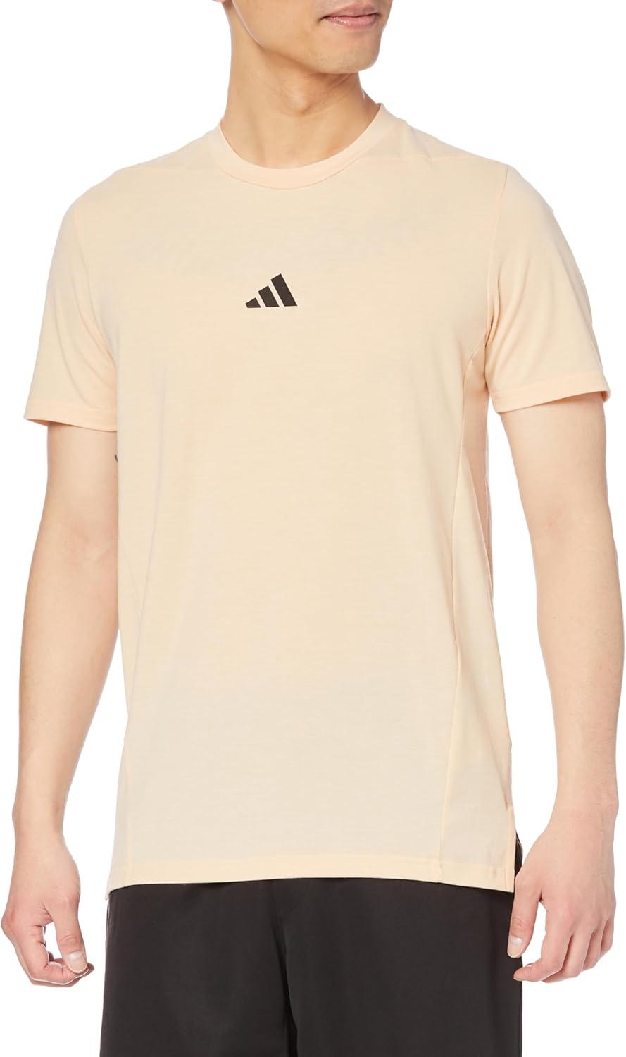 

Мужская футболка с коротким рукавом adidas для тренировок и занятий спортом (IEJ24)