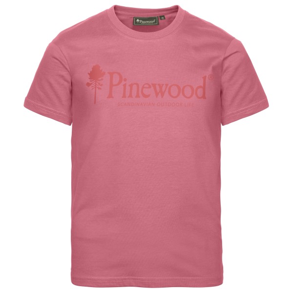 

Детская футболка для активного отдыха - футболка Pinewood, розовый