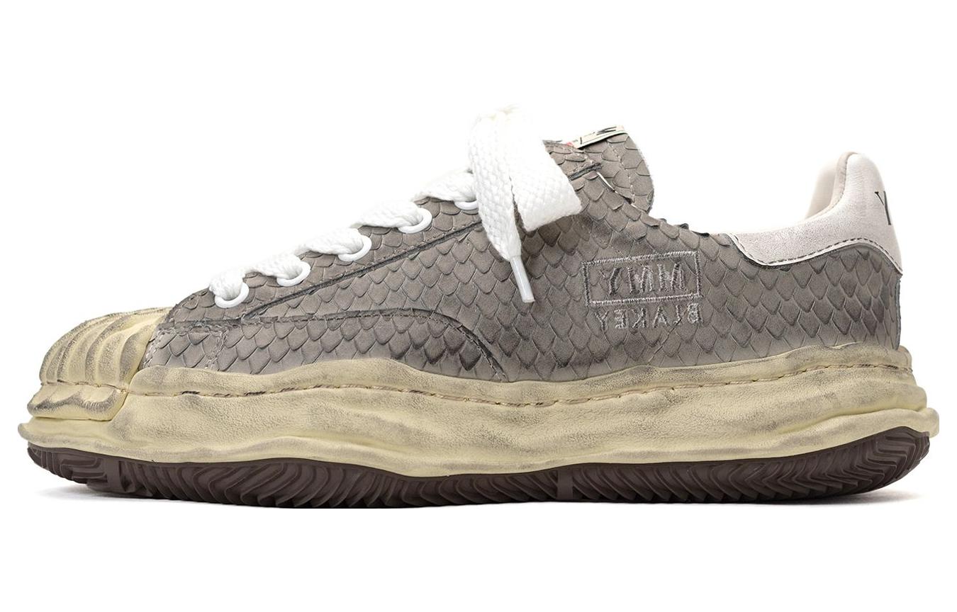 Blakey OG Sole Low Серый Белый Mihara Yasuhiro