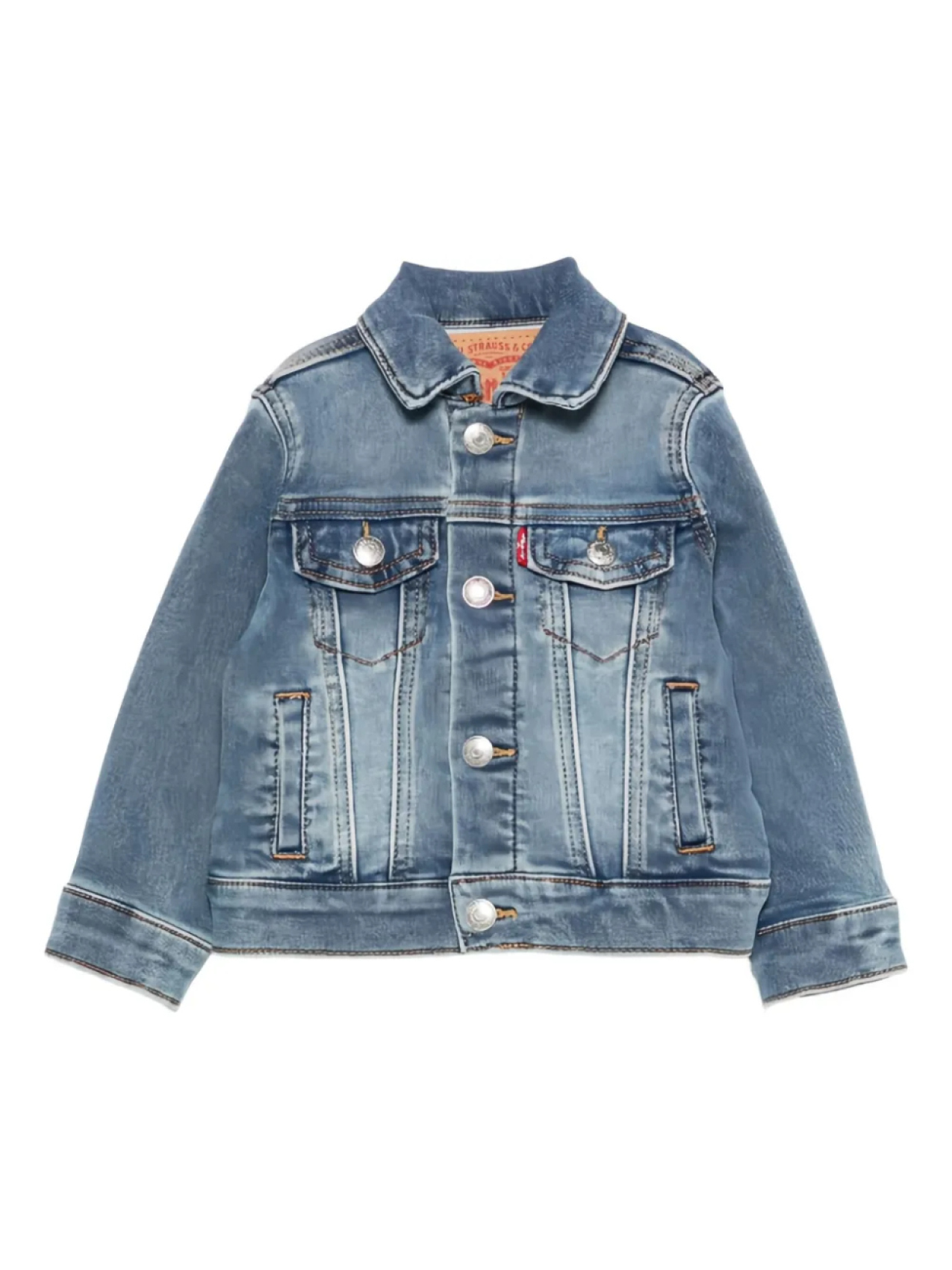 

Levi's Kids джинсовая куртка, синий