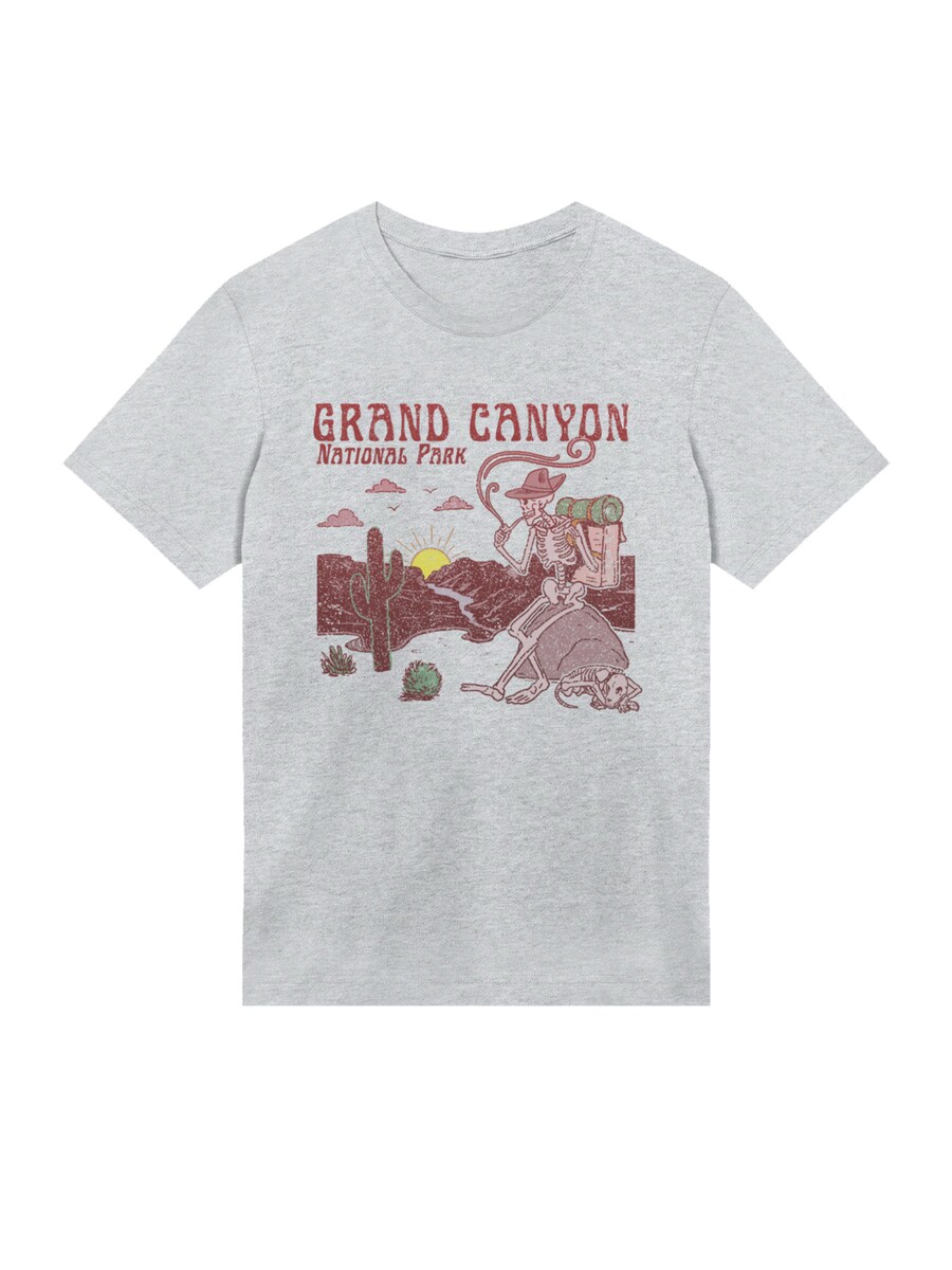 

Рубашка F4NT4STIC US National Parks Grand Canyon Sunrise, серый