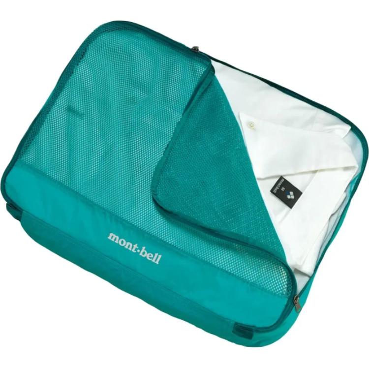 

MONTBELL Нейлоновый дорожный органайзер унисекс бирюзового цвета, Turquoise Blue