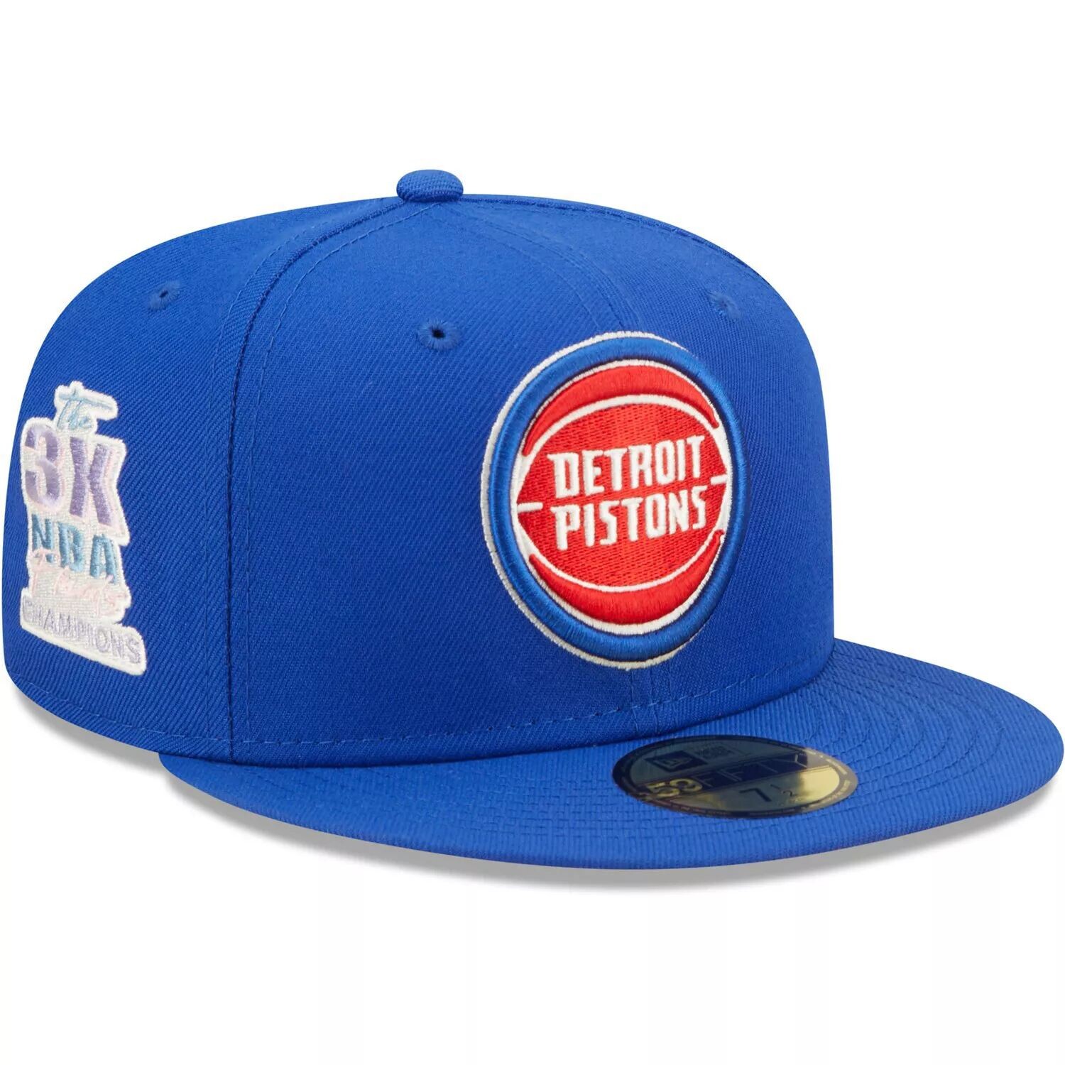 

Мужская бейсболка New Era Blue Detroit Pistons 3x NBA Finals Champions Pop Sweat 59FIFTY
