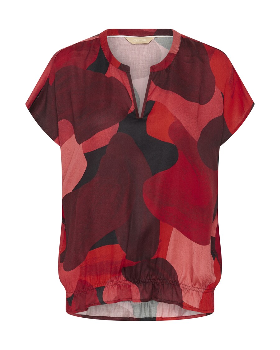 

Блуза CULTURE Dana, бордовый/пастельно-красный