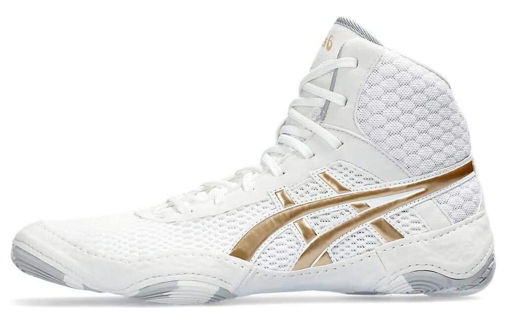 Кроссовки Asics MatBlazer унисекс, White/Gold